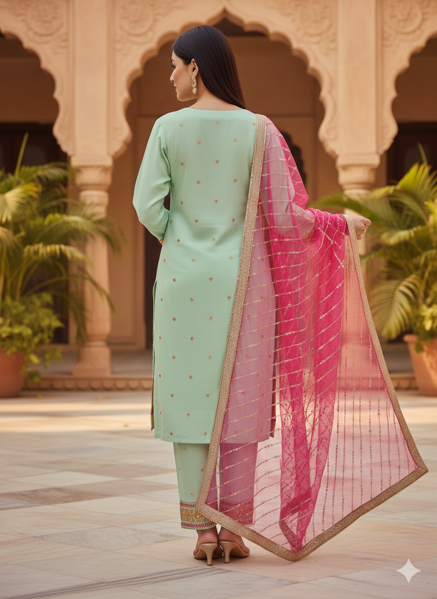 Premium Lawn 3 Piece Suit for Women - Image 3