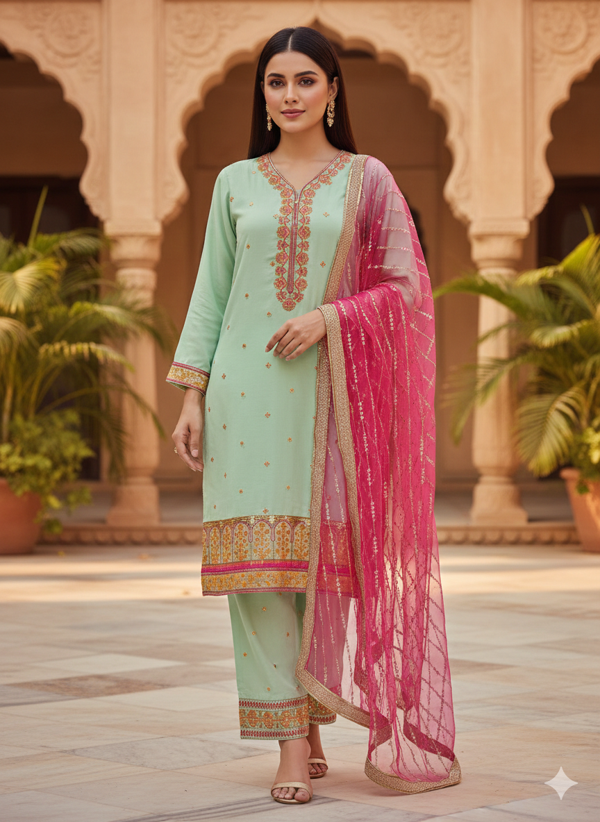 Premium Lawn 3 Piece Suit for Women