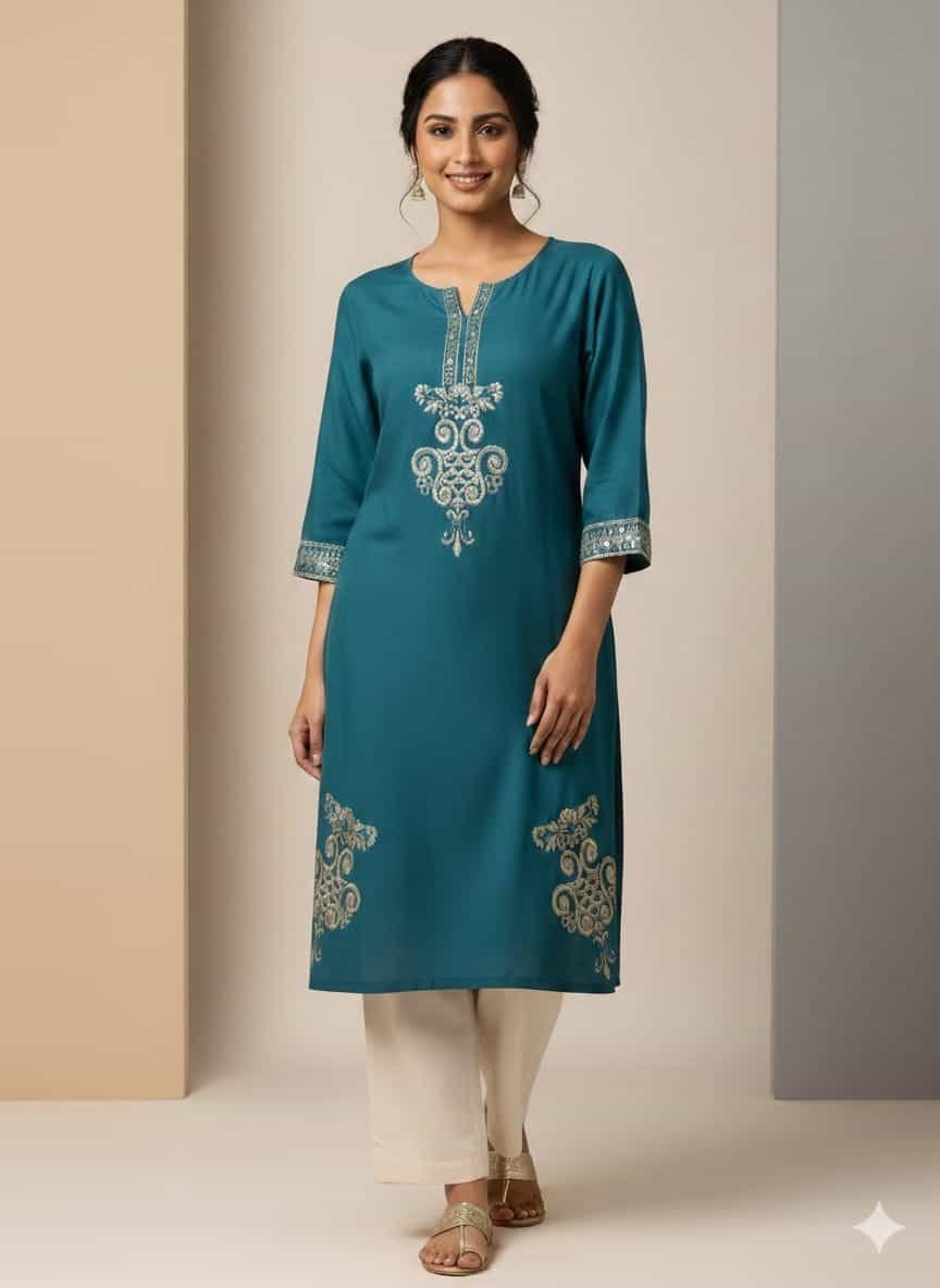 Premium LAWN 2Pc Stiched Shirt And Trouser