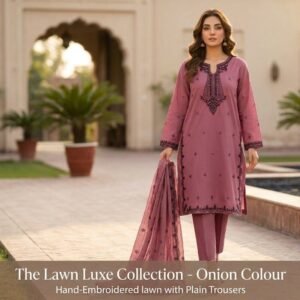 2 Piece Embroidered Suit