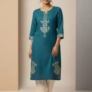 Premium LAWN 2Pc Stiched Shirt And Trouser